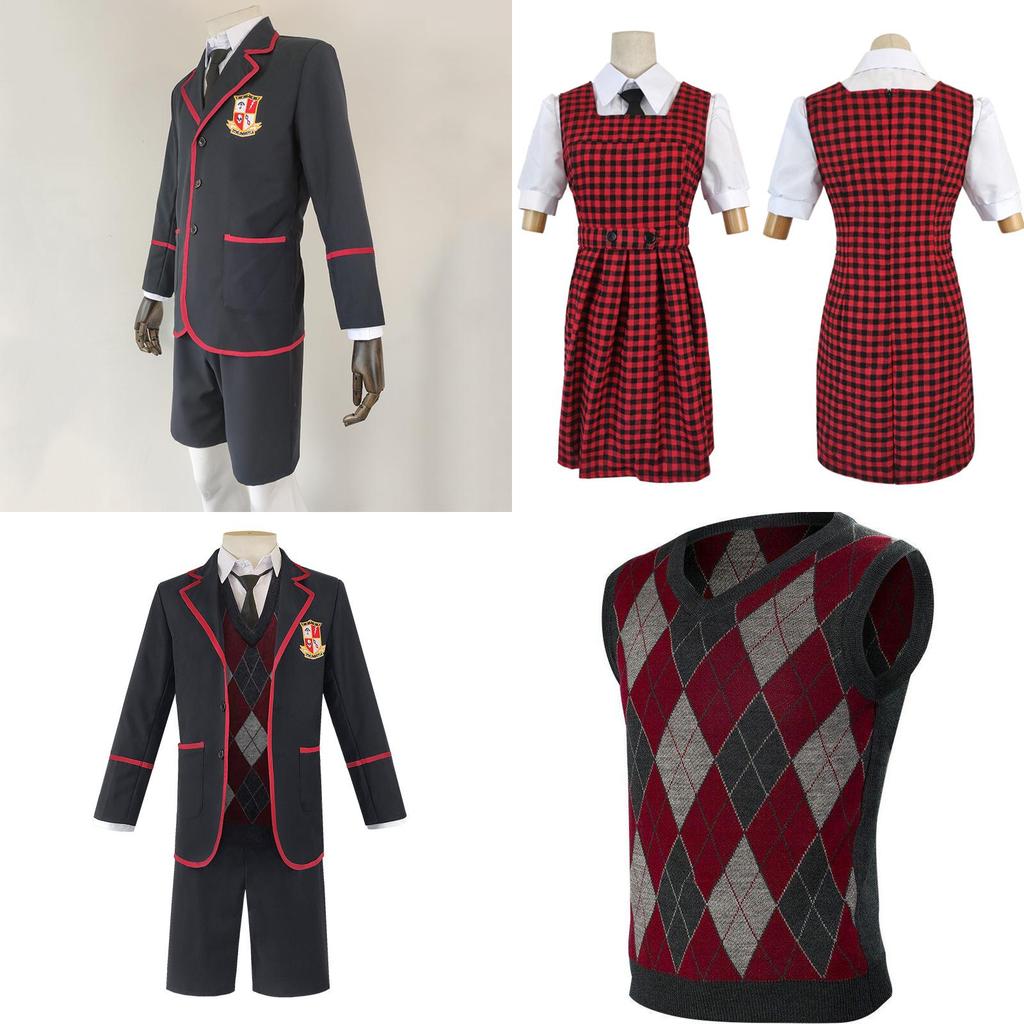 The Umbrella Academy Cosplay Costume With Comfortable Cotton Blend Material For Halloween