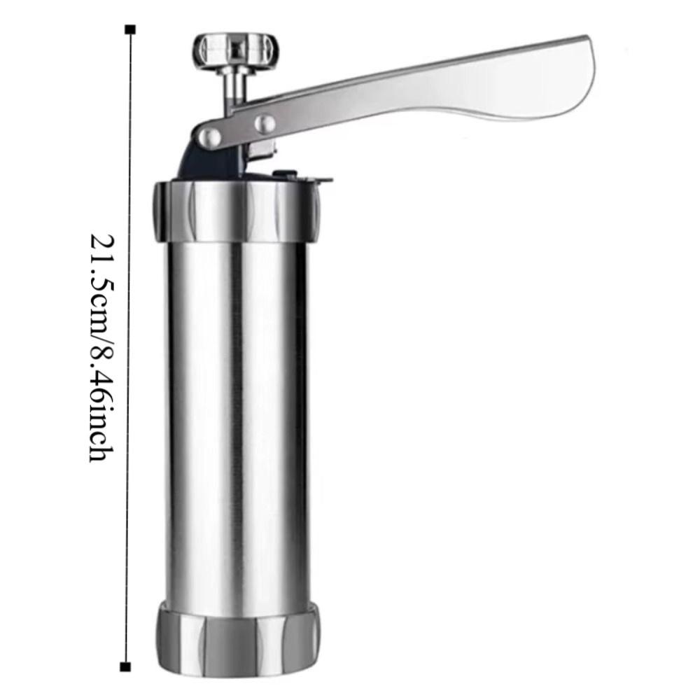 Aluminium Zinc Zinc Alloy Cookie Machine Mold 4 nozzles DIY Biscuit Maker Cookie Press Kit  Pastry Making