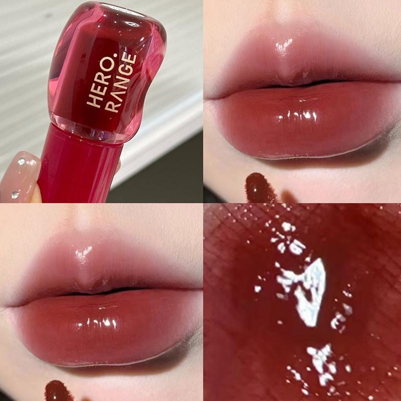 Herorange Mirror Lip Glaze Long Lasting Moisturizing Lip Gloss