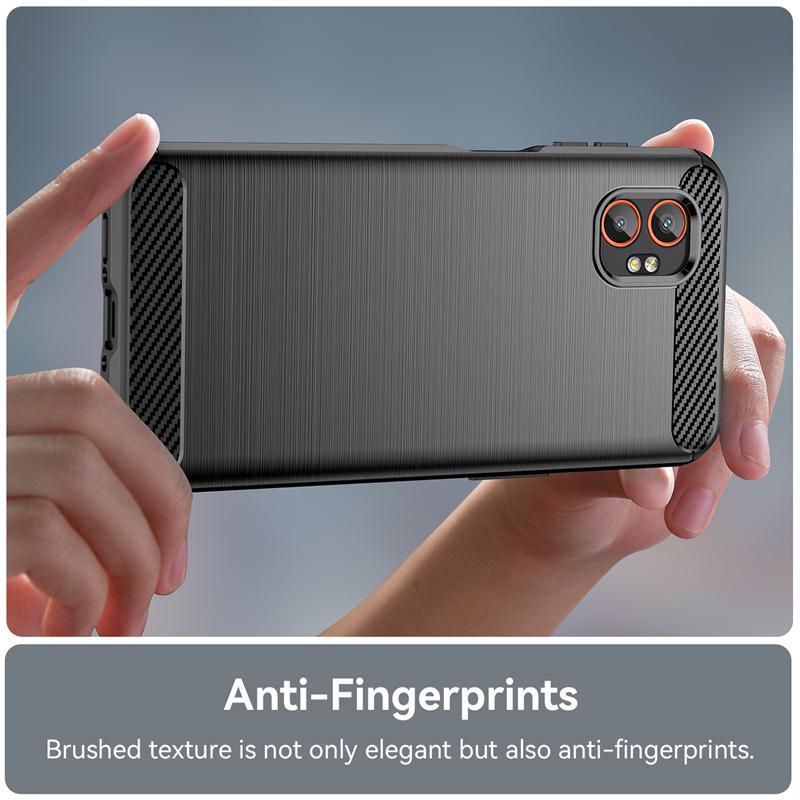 For Samsung Galaxy XCover 7 Pro Case Silicone Carbon Fiber Back Cover Samsung X Cover 7 Pro Case For Samsung X Cover 7 Pro Case