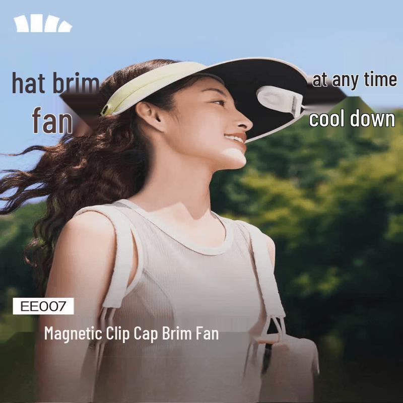 Beneunder Mini Portable Hat Clip Fan