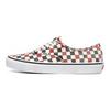 Vans Authentic Low Top Skate Shoes Black Red Checkerboard Unisex Sneakers VN0A2Z5IWO2