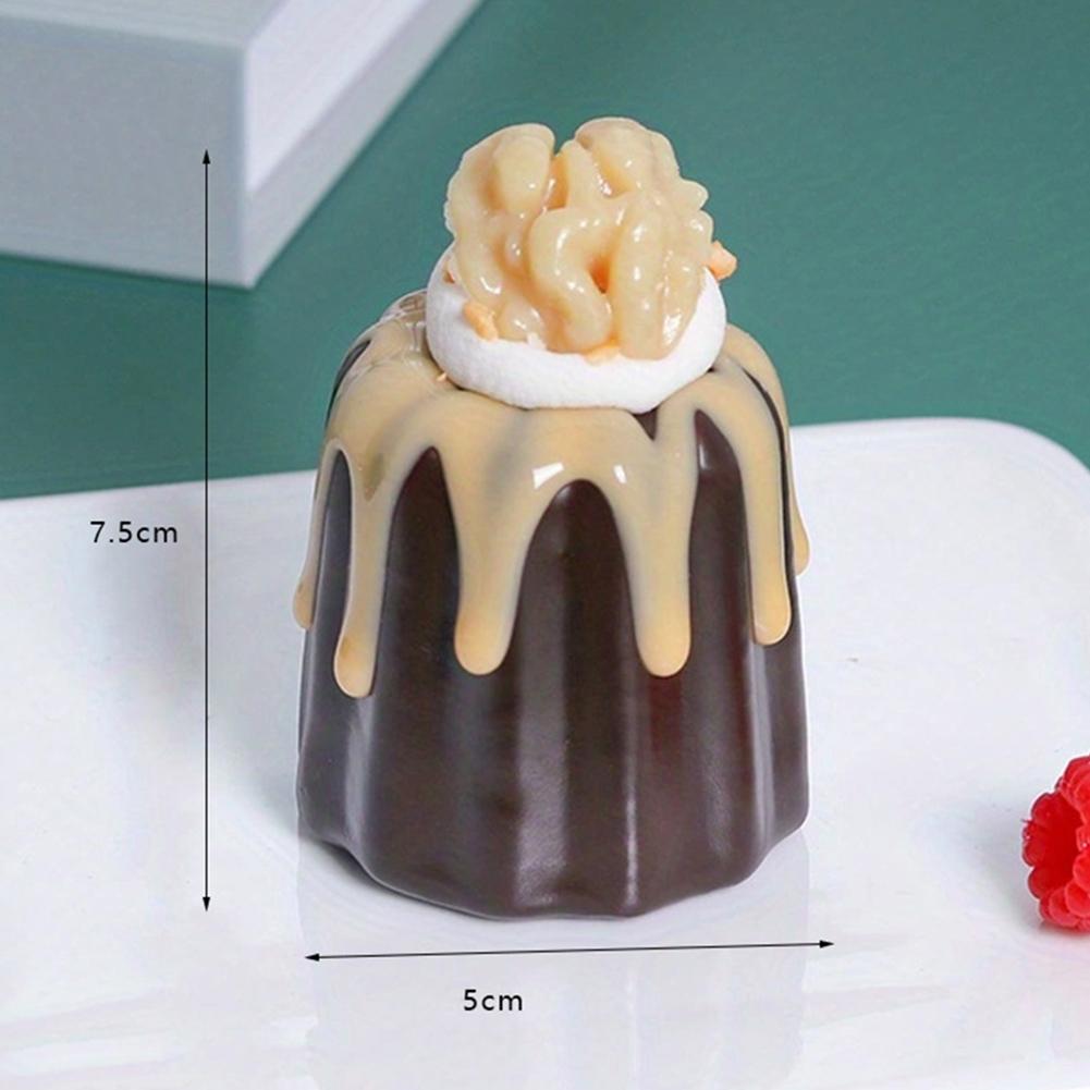 1PC Artificial Cakes Model Kitchen Ice Cream Dessert Fake Food Decoration Photography Simulation Cake Model Table Decoration