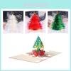 Stunning 3d Pop Up Christmas Card Featuring Santa Perfect For Holiday Greetings