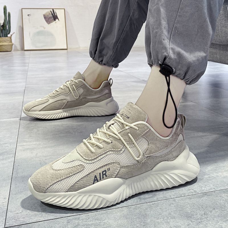 Nové letní prodyšné trendy pánské sportovní boty v korejském stylu, všestranné, ležérní, jarní, na běhání, trendy boty pro tátu