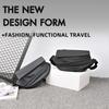 Premium Waterproof Magnetic Buckle Crossbody Bag Personality Fashion Men Messenger Bag Black Minimalist Shoulder Bags Men Bag