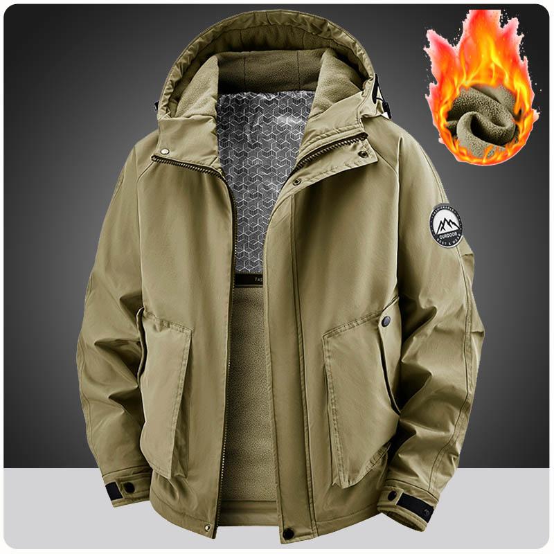 Plus Size 6XL 7XL 8XL Winter Jacket Men Thick Warm Hooded Waterproof Jackets Men Windproof Hiking Cargo Coat Parkas Men Clothing