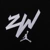 Jordan Zion Short Sleeve Tee with Alphabet Pattern Men Tops Black DM4032-010