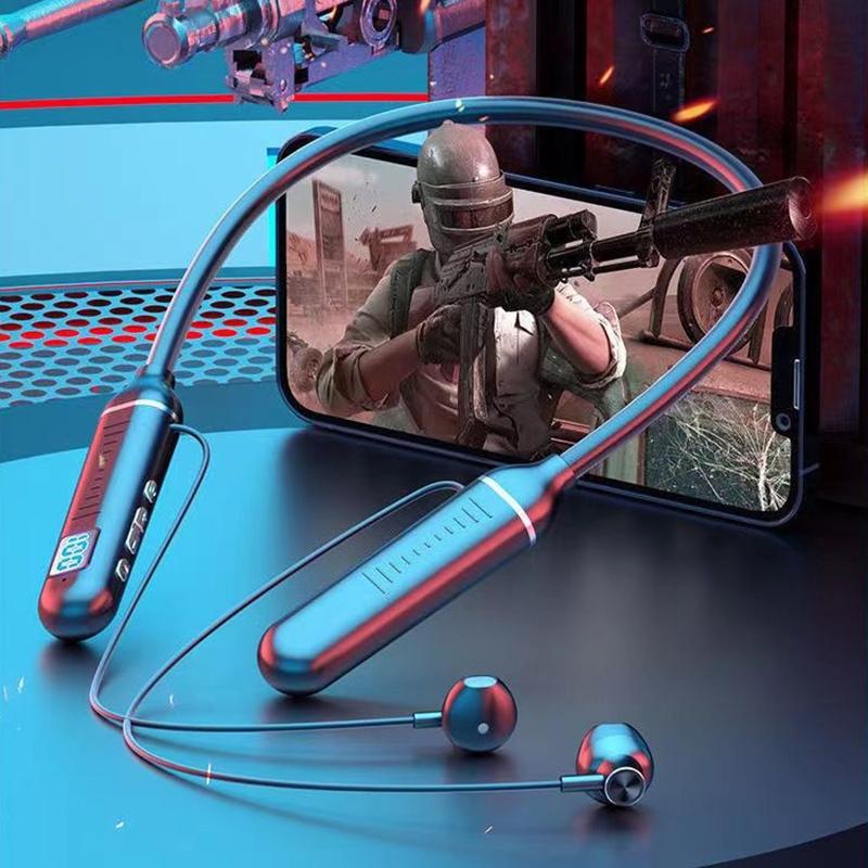 Bluetooth 5.2 Earphones Wireless Headsets Support Tf Card Play Hifi Stereo Headphones Led Waterproof Earbuds Long Standby Time