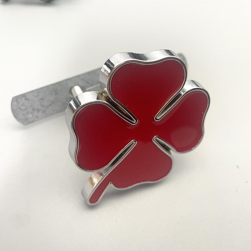 Clover Emblem Car Logo-Suitable For Giulia Stelvio Alfa Romeo Giulia Stelvio Junior Tonale Front Hood Grill Badge Emblem Car Body/Car Windows Sticker