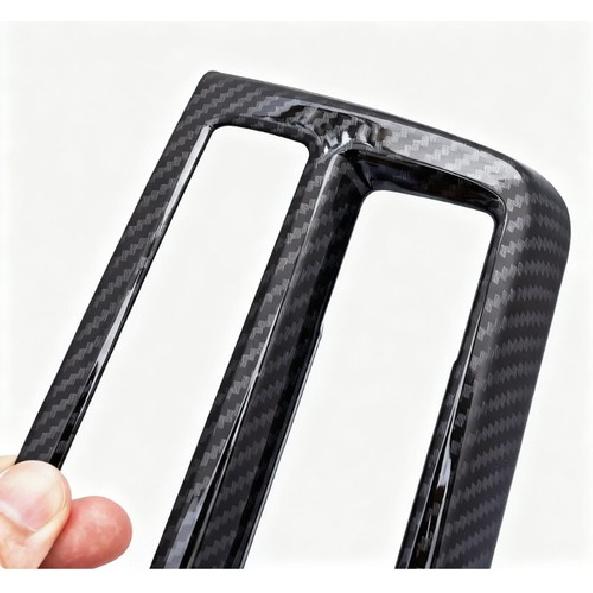 For - Hyundai Sonata Carbon Fiber Interior Dashboard Light Switch Cover