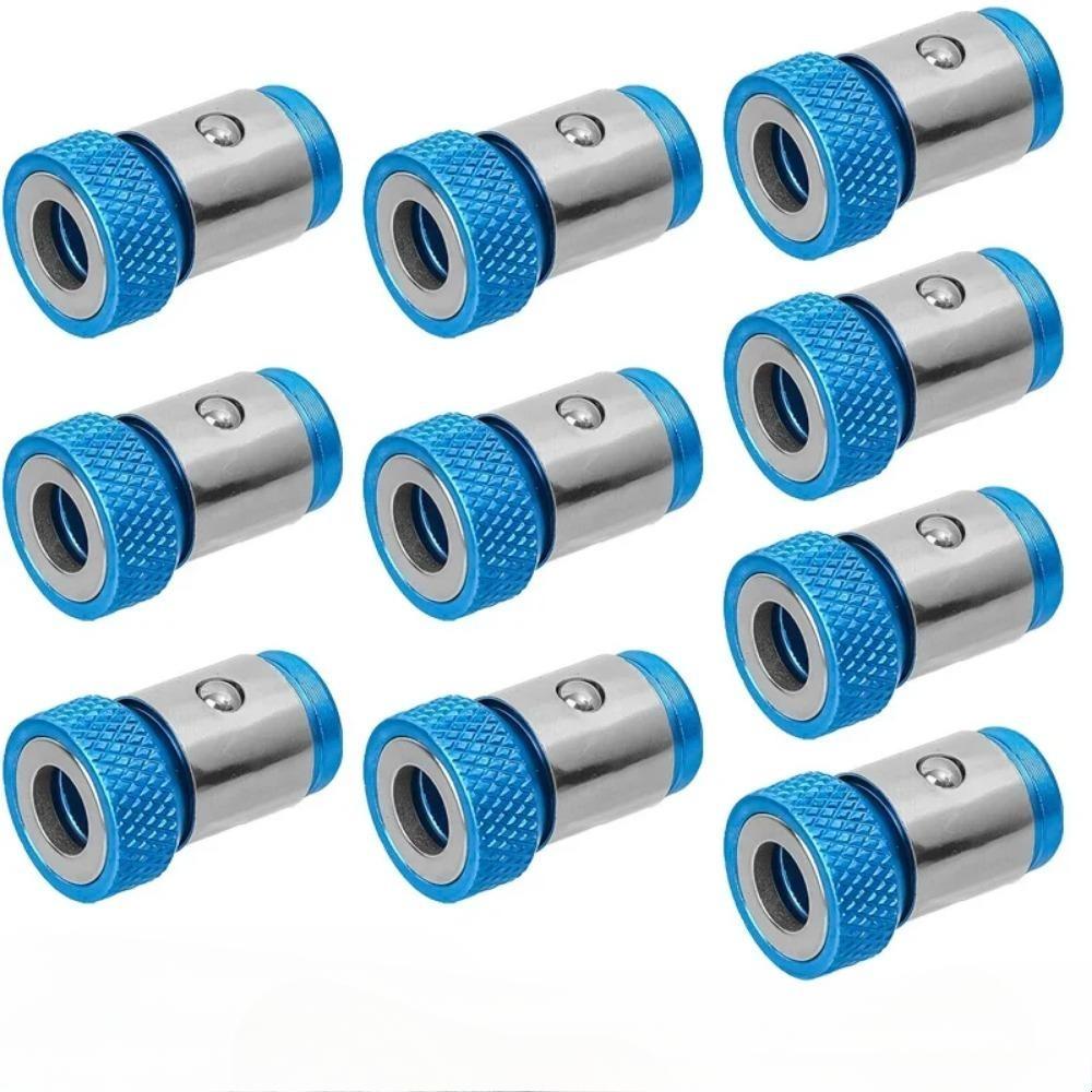 10 STÜCKE Universeller Magnetischer Ring Legierung Schraubendreherbit Korrosionsschutz Starker Magnetisierer Bohrer Magnetisches Werkzeug Zubehör