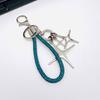 Stylish Star Keychain Decoration With Rhinestones Sturdy Rope Aloy for Elegant Designs In Your Daily Use Items