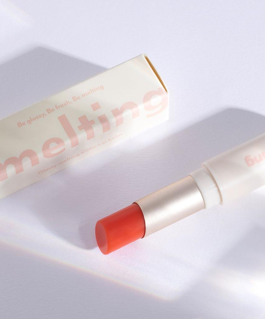 3 Types of Glossy Melting Tinted Color Lip Balms