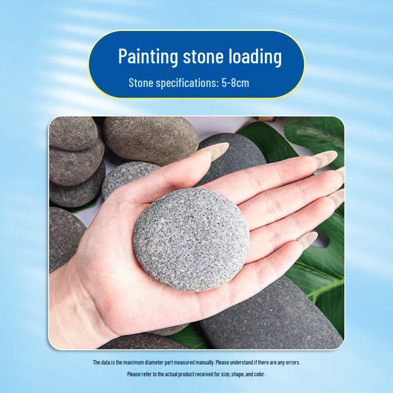 Hand-Painted Pebble Set for Kids - DIY Art & Craft Kit