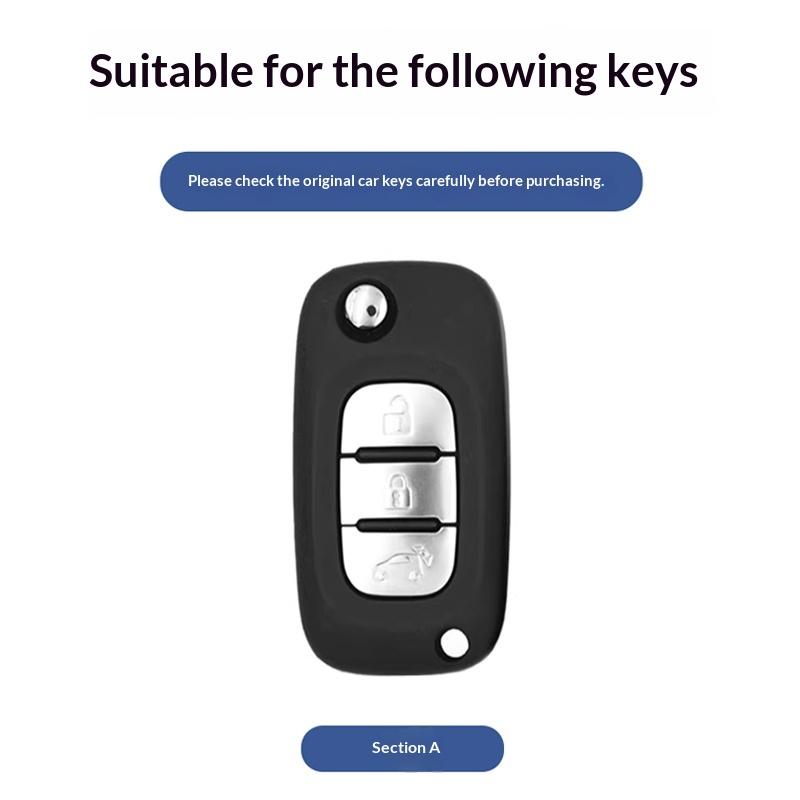 Zinc Alloy Leather Car Key Case Key Case LADA Vesta Granta XRay Kalina Priora Sedan Sport Key Case Folding Key Car Key Case