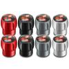 Alloy Car Wheel Stem Covers Tire Valve Caps for Mitsubishi ASX Lancer 9 10 L200 Colt Pajero Outlander Eclipse Galant OTO Montero