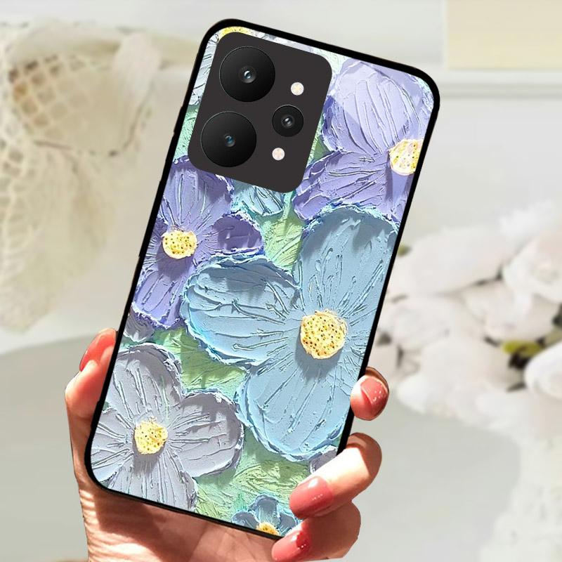Shockproof Case For Realme 15 5G Phone Cover RMX5106 RMX5105 Tempered Glass Cases For Realme15 Fundas Luxury Protective Shell