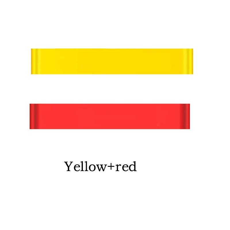 Yoga Sport Exercício Elástico Fitness Faixas Ideais para Casa 5 Níveis Diferentes Faixas de Resistência Pilates Crossfit Equipamento de Treino