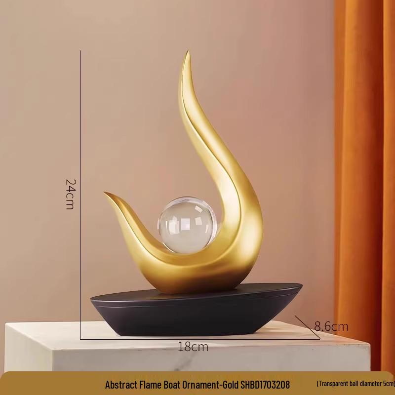 Smooth Sailing Sailboat Model: Luxury Decor for Living Room, TV Stand, or Office Table