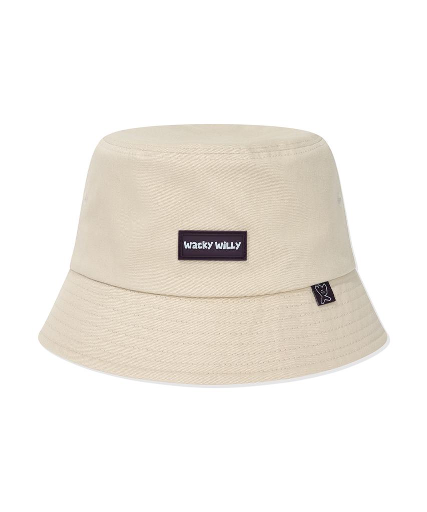 WACKY WILLY Basic Bucket Hat Beige