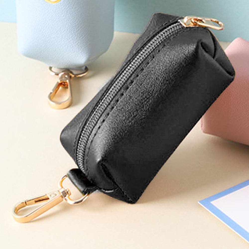 Zipper Closure Pet Poop Bag Holder Mini Size Poop Bag Carrier Daily Dog Walking