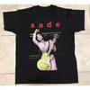 Sade With Guitar Black T-Shirt Cotton All Size Unisex S-345XL Unisex T-Shirt