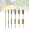 Electric Stainless Steel Drilling Brushes Wire Pipe Brush Hexagonal Rod Cleaning