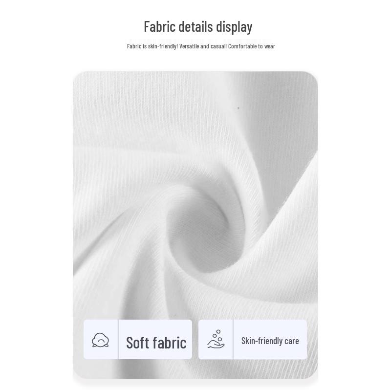 Boys' 100% Cotton Long-Sleeve Round Neck T-Shirt - Autumn Casual Sportswear