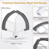 Flex-Kantenrührer 6 Quart Küchen-Kantenrührer-Schaufel Flexible Schüssel-Schaber Vielseitiges Standmixer-Zubehör Für Kuchenteig Sahne