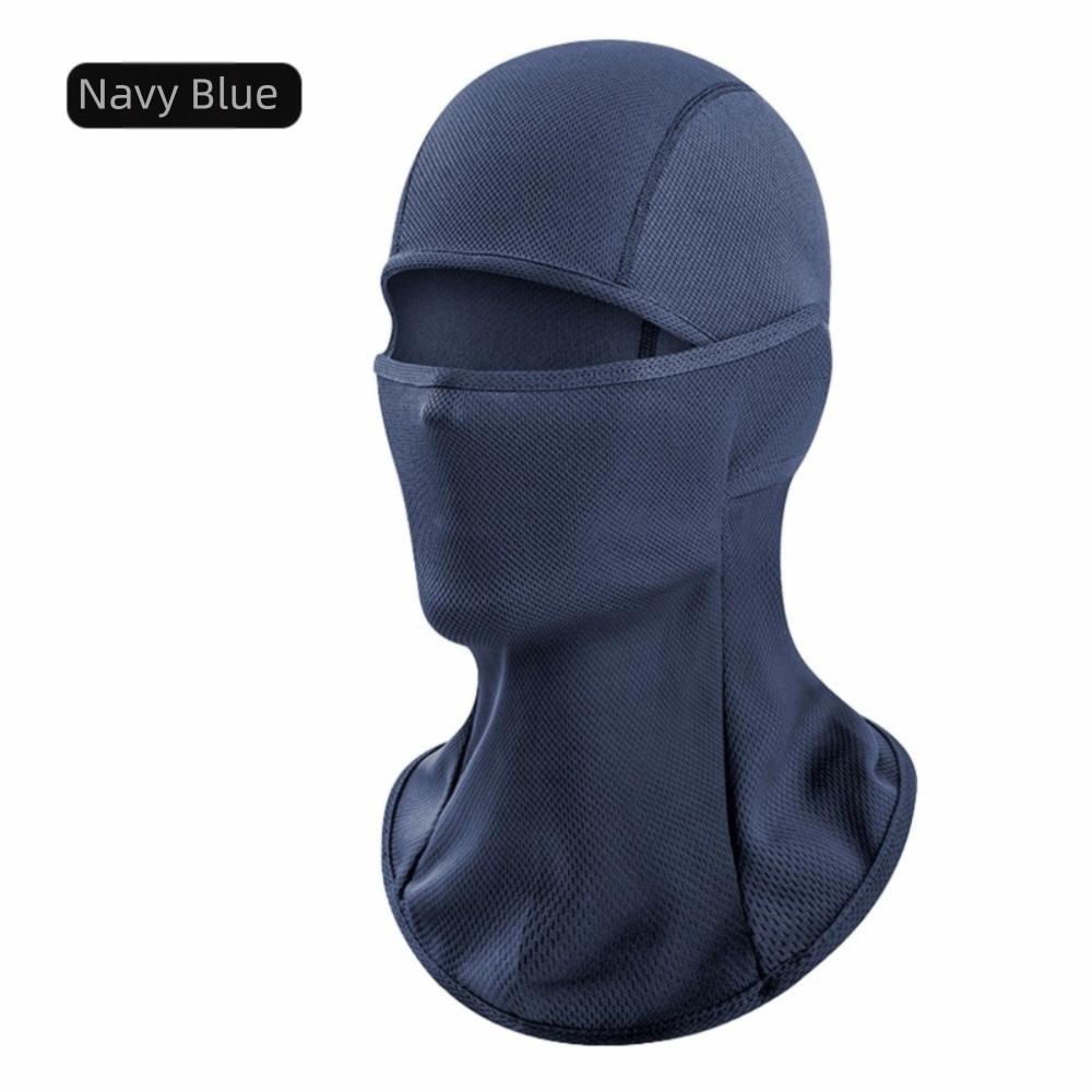Sun Protection Balaclava Sweat Absorbent Face Mask Sun Protection Head Cove  Helmet Liner