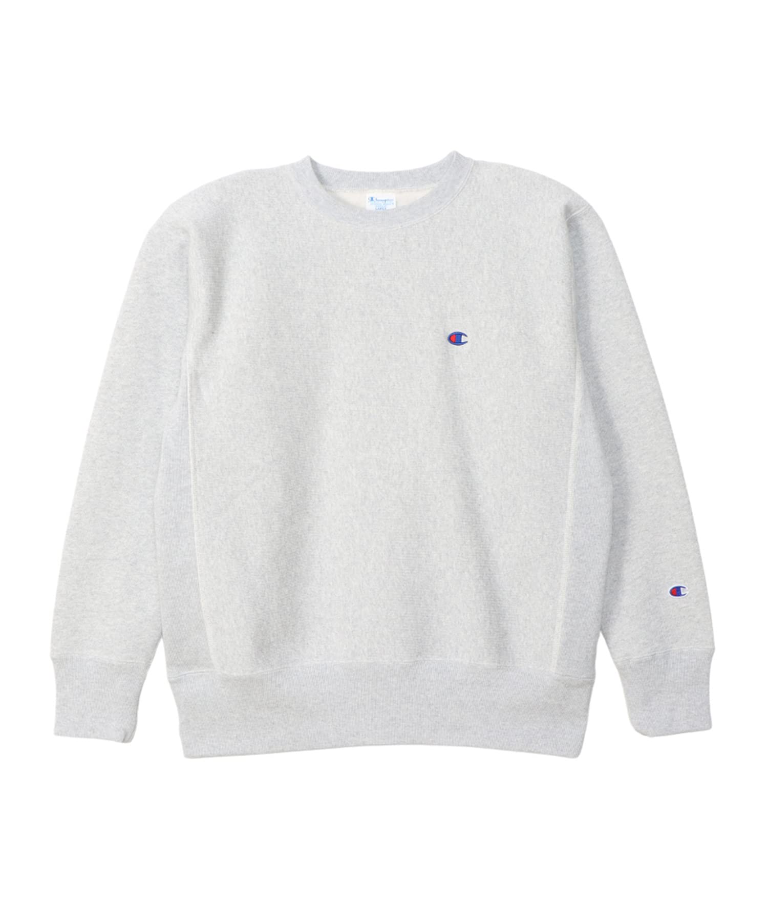 

Champion Reverse Crew Neck Long Crew Fleece Logo Weave® Sweatshirt, C3-Y033-040-L, Sleeve, Neck, 11.5oz Cotton, USA, Lining, One-Point