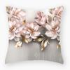 Nordic Oil Painting Pillowcase, Light Luxury Home Sofa Decoration Cushion, Car Seat Cushion, Bedside Pillowcase