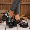 Fashion 2025 Spring Winter New Trend Women Shoes Platform Round Toe Buckle Designer Shoes Comfortable Anti-slip Pumps Zapatos De Mujer