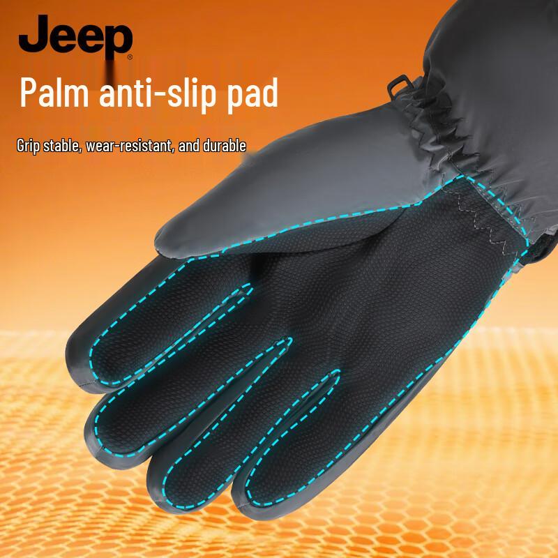 JEEP Men's Thermal Touchscreen Winter Gloves