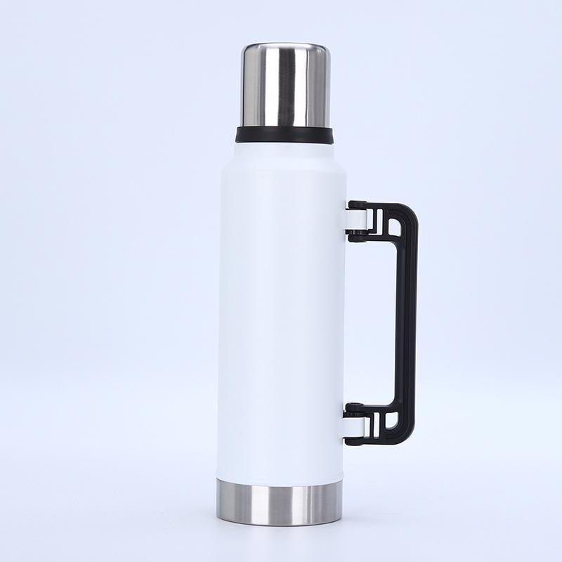 Stanley Stainless Steel Thermos Flask: Large Capacity Outdoor Water Bottle