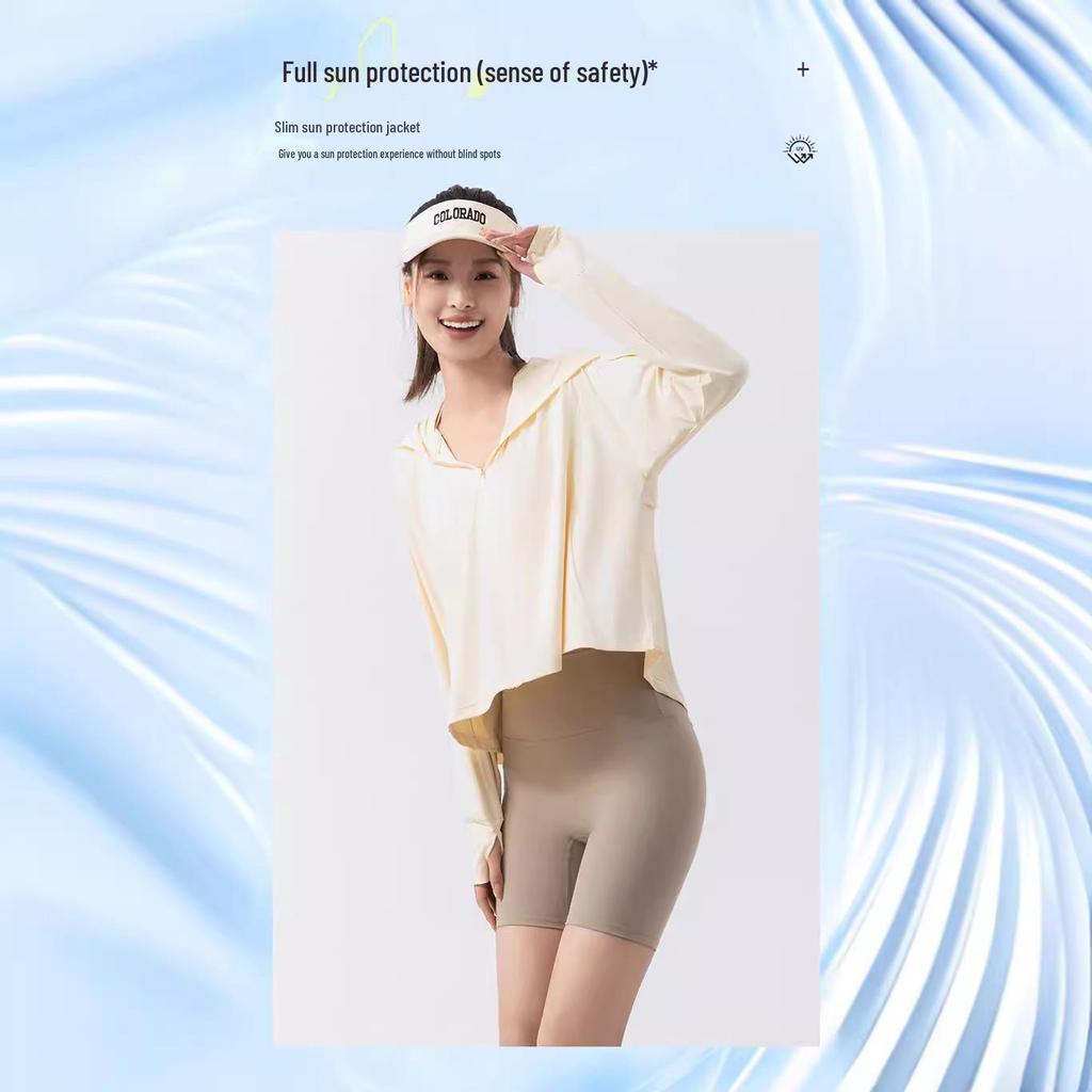 Women's Nylon UPF 100+ Fashion Cape - Casual Ice Silk Sun Protection