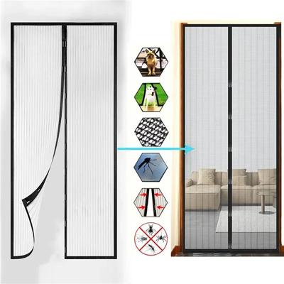 Magnetic Mosquito Net Door Automatic Closing Window Curtains 80/90/100 Cms Curtain Shades Screen Home Textile Garden