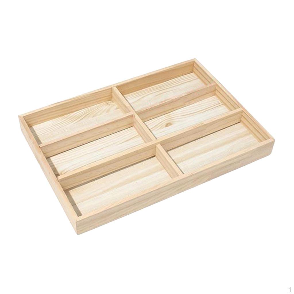 Glasses Organizer Display Box Grids