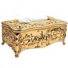 Luxury Kitchen Tissue Storage Box European-style Acrylic Tissue Box Handkerchief Tissue Holder Household Storage Supplies
