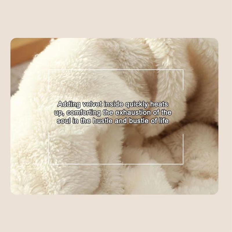 Winter Knitted Integrated Hat Scarf Set Cold Proof Ear Protection Scarf Warm Beanies Cycling Windproof Ladies Outdoor Caps