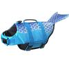 Mermaid Dog Life Jacket for Summer Swimming - Fits Small Dogs, French Bulldogs, and Golden Retrievers