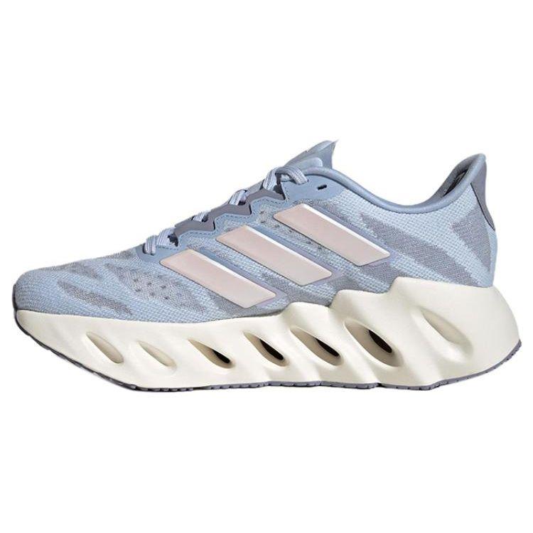Adidas Galaxar Running Casual Lightweight Shock Absorbing Durable Low-Top Sneakers Women Sneakers Gray Blue ID1786