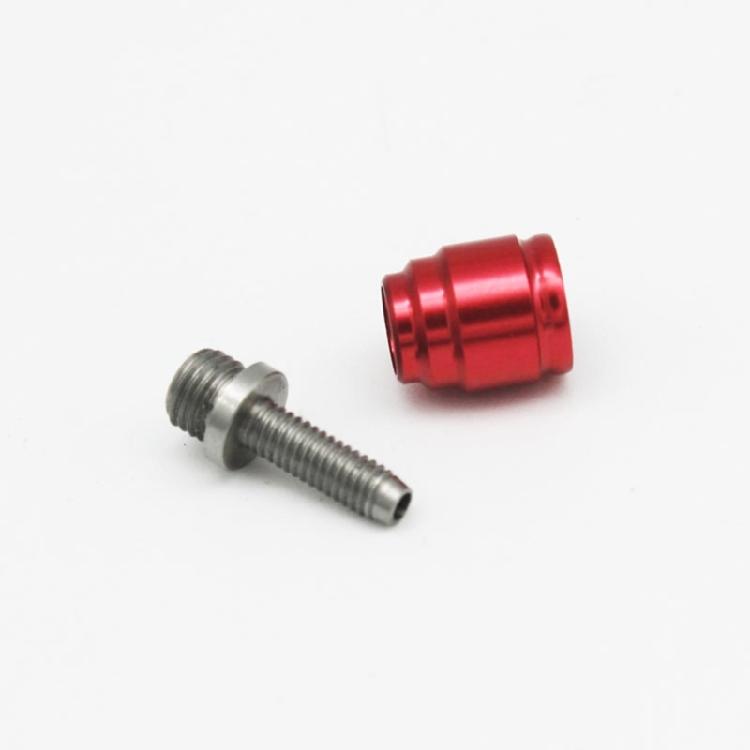 4Set Bicycles Brake Tubing Connecting Insert Kits Hose Hydraulic Disc Brake Quick Insert Oil Needle Tubing Head Set