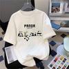 Unisexs Panda Print TShirt Soft Breathable Cotton Short Sleeve Tee Oversized Casual Top With Cute Animal Design Loose Fit TShirt For Summer