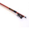 AMZZ 4/4 Full Size Violin Bow – Octagonal Brazilwood Stick, Mongolian White Horsehair, Handmade, Lightweight & Balanced for Intermediate & Advanced