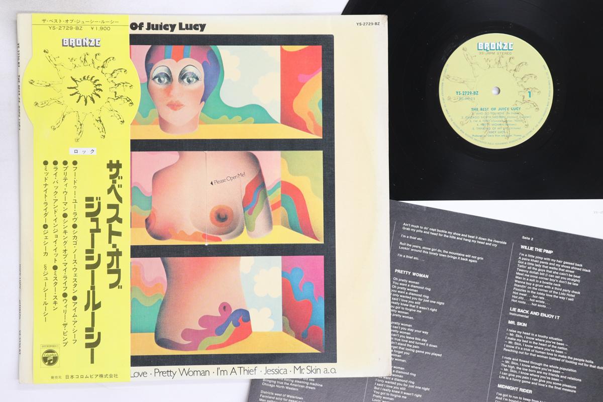 

LP Record JUICY LUCY - Best Of Juicy Lucy YS2729BZ BRONZE 1974 Japan Obi Rock Used