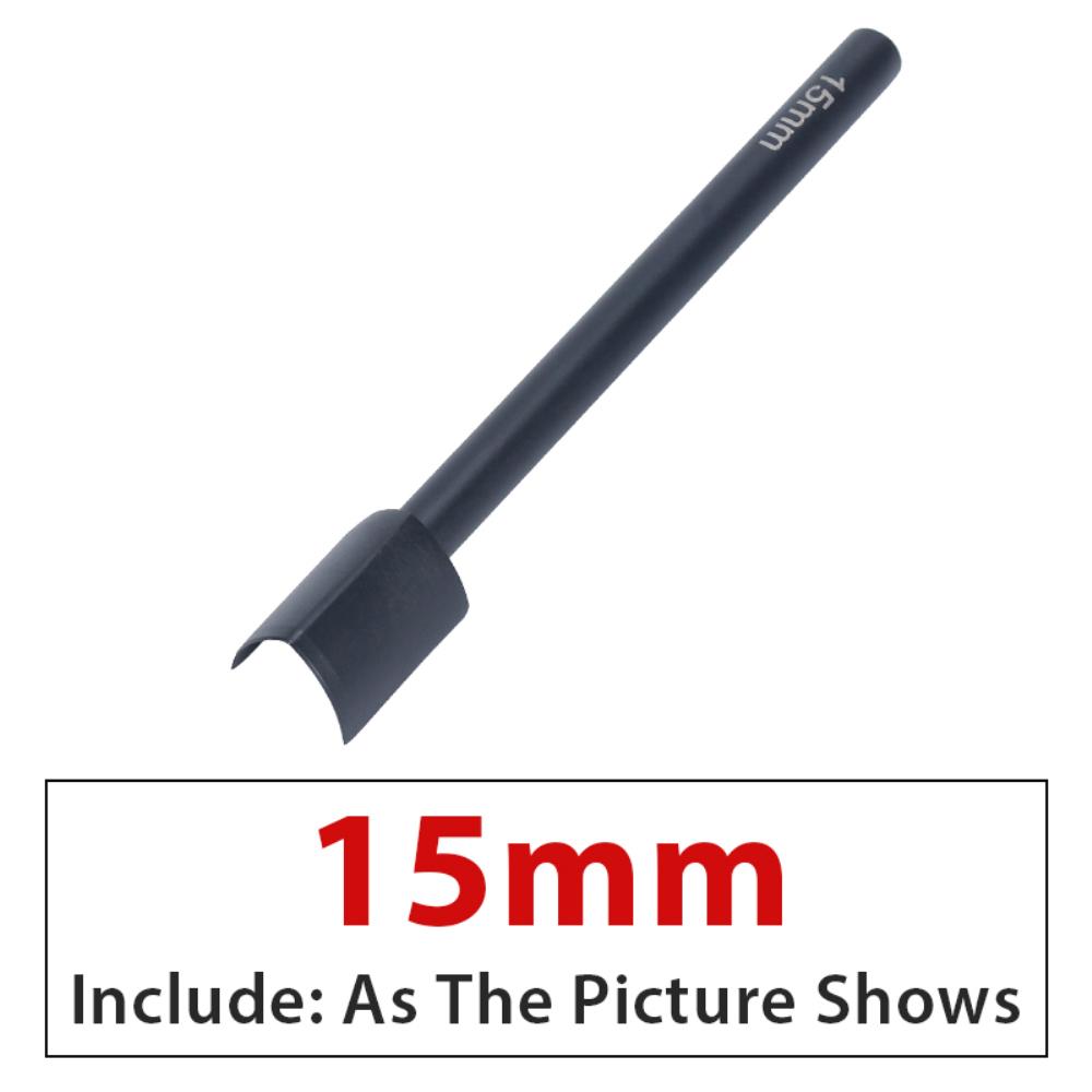 

V-образный инструмент для пробивки кожи, инструмент для пробивки дыроколом для ремня, кожаной сумки, процессор, сталь 15/20/25/30/35/40/45 мм, инструменты для кожи, черный