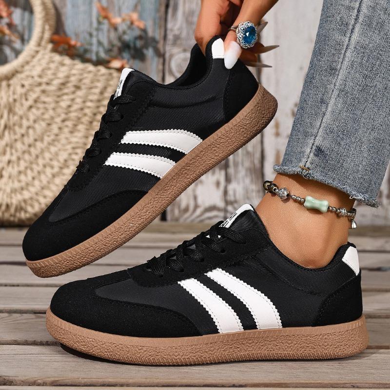 Übergrößen Flache Schuhe für Damen, Neuer Frühling/Herbst Stil, Modische und Lässige Sportschuhe
