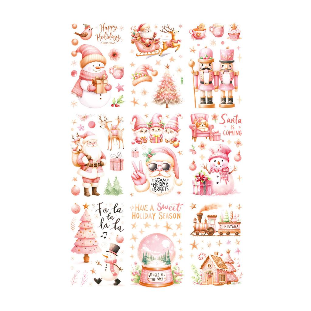 Wall Decals Christmas Set Pvc Christmas Tree Wall Sticker For Festive Room Decor